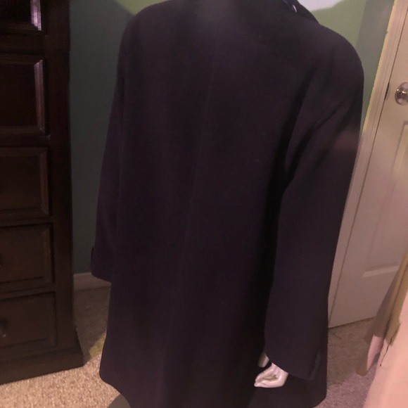 Mallia navy wool blend pea coat Size 16 - Picture 9 of 16